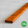 Plotovky, rovné, tmavá lazúra, balenie 10 ks, 20 x 95 x 1200 mm Plotovky, rovné, tmavá lazúra, balenie 10 ks, 20 x 95 x 1200 mm