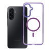 Kryt Case Frame Clear Hybrid Mag Cover s MagSafe Samsung Galaxy A17 Purple Kryt Case Frame Clear Hybrid Mag Cover s MagSafe Samsung Galaxy A17 Purple