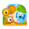 Hape Puzzle s úchytkami - Divočina Hape Puzzle s úchytkami - Divočina