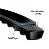 Klínový řemen BX39 - 17x1050 Gates Tri-Power Klínový řemen BX39 - 17x1050 Gates Tri-Power