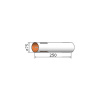 Klíma papierová rúrka 75x250mm 3-drážky (KL-207525003) Klíma papierová rúrka 75x250mm 3-drážky (KL-207525003)