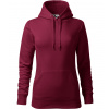 Malfini Cape Dámska mikina 414 garnet XXL Malfini Cape Dámska mikina 414 garnet XXL
