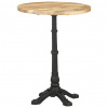 vidaXL Bistro stolík Ø60x76 cm surové mangovníkové drevo - Hnedá - 10398-152154 vidaXL Bistro stolík Ø60x76 cm surové mangovníkové drevo - Hnedá - 10398-152154