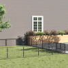 zahrada-XL Koterec pre psov čierny 60 m² oceľ 3082173 zahrada-XL Koterec pre psov čierny 60 m² oceľ 3082173