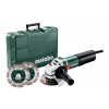 METABO Úhlová bruska WEQ 1400-125 Set MTB600347510 METABO Úhlová bruska WEQ 1400-125 Set MTB600347510