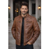Max Original Leather Pánska kožená bunda 2101 cognac (2XL 54-56) - Cognac - 2XL Max Original Leather Pánska kožená bunda 2101 cognac (2XL 54-56) - Cognac - 2XL
