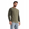 Bavlnený pánsky sveter s raglánovými rukávmi olivový Ombre OM-SWSW-0121 V2 XXL Bavlnený pánsky sveter s raglánovými rukávmi olivový Ombre OM-SWSW-0121 V2 XXL