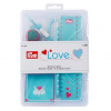 Šiaca sada pre začiatočníkov - PRYM LOVE - ružová, tyrkysová farba tyrkysová Šiaca sada pre začiatočníkov - PRYM LOVE - ružová, tyrkysová farba tyrkysová