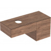 Geberit VariForm Umývadlová skrinka, 120x51x55 cm, 3 zásuvky a zápachový uzáver, orech 501.186.00.1 Geberit VariForm Umývadlová skrinka, 120x51x55 cm, 3 zásuvky a zápachový uzáver, orech 501.186.00.1