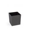 Hrniec Lamela Rattan 596-50, plast, H 30 cm, sivý Hrniec Lamela Rattan 596-50, plast, H 30 cm, sivý