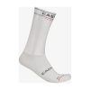 CASTELLI Cyklistické ponožky klasické - FAST FEET 4 - biela 40-43 CASTELLI Cyklistické ponožky klasické - FAST FEET 4 - biela 40-43