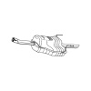 Koncový tlmič výfuku BOSAL 185-481 BOSAL BOSAL185-481 Koncový tlmič výfuku BOSAL 185-481 BOSAL BOSAL185-481