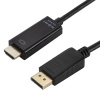 4K x 2K DisplayPort / HDMI kabel (1,8 m) - Černá 4K x 2K DisplayPort / HDMI kabel (1,8 m) - Černá