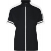 James & Nicholson | JN 453 Dámske cyklistické tričko so zipsom_02.0453 Farba: black, Veľkosť: L