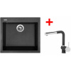 Sinks Cube 560 Granblack + Mix 3 P GR Sinks Cube 560 Granblack + Mix 3 P GR