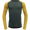 Devold Merino 235 EXPEDITION tričko s dlouhým rukávem - pánské - zelená/žlutá Velikost: L Devold Merino 235 EXPEDITION tričko s dlouhým rukávem - pánské - zelená/žlutá Velikost: L
