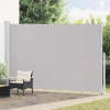 zahrada-XL Zaťahovacia bočná markíza na terasu 220x500 cm sivá 313431 zahrada-XL Zaťahovacia bočná markíza na terasu 220x500 cm sivá 313431
