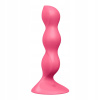 Satisfyer Triple Ball-R (Red), vážené guličkové dildo Satisfyer Triple Ball-R (Red), vážené guličkové dildo