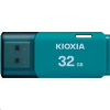 KIOXIA Hayabusa Flash drive 32GB U202, Aqua LU202L032GG4 Toshiba KIOXIA Hayabusa Flash drive 32GB U202, Aqua LU202L032GG4 Toshiba