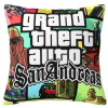 Povlak na polštář GTA San Andreas 45x45cm Povlak na polštář GTA San Andreas 45x45cm