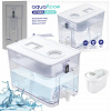 Filtračná kanvica AquaFloow HydroFeeder 9,5 l biela Filtračná kanvica AquaFloow HydroFeeder 9,5 l biela