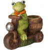 ProGarden Keramický květináč ve tvaru žáby, 15 cm ProGarden Keramický květináč ve tvaru žáby, 15 cm