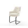 Jedálenská stolička Alja-Flex s opierkami plyšový manšester krémovo Jedálenská stolička Alja-Flex s opierkami plyšový manšester krémovo