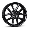 BORBET N BG 7x17 4x100 (64) ET47 (black glossy (BG)) BORBET N BG 7x17 4x100 (64) ET47 (black glossy (BG))
