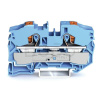 WAGO WAGO TOPJOB® S Radová svorka 16mm² (0,5…25mm²), modrá, 2-vodičová, s tlačidlom, Push-in CAGE CLAMP® WAGO WAGO TOPJOB® S Radová svorka 16mm² (0,5…25mm²), modrá, 2-vodičová, s tlačidlom, Push-in CAGE CLAMP®