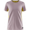 Dámské běžecké triko CRAFT Pro Hypervent Ss fialová se žlutou Velikost: L Dámské běžecké triko CRAFT Pro Hypervent Ss fialová se žlutou Velikost: L