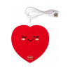 Legami Ohrievací USB podtácok Legami Usb Mug Warmer - Warm It Up - Heart Legami Ohrievací USB podtácok Legami Usb Mug Warmer - Warm It Up - Heart
