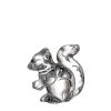 Bohemia Crystal Figurka veverka 86mm-SLEVA bublinka na ocasu veverky Bohemia Crystal Figurka veverka 86mm-SLEVA bublinka na ocasu veverky