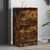 zahrada-XL Botník s 2 výklopnými zásuvkami dymový dub 60x42x108 cm 3214389 zahrada-XL Botník s 2 výklopnými zásuvkami dymový dub 60x42x108 cm 3214389