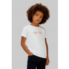 Calvin Klein Jeans tričko detské bavlnené LVCKSJA25G.128.176.PPY2 biela 128 Calvin Klein Jeans tričko detské bavlnené LVCKSJA25G.128.176.PPY2 biela 128