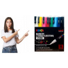 Fixka Uni Posca viacfarebná dekoratívna permanentná 8 ks Fixka Uni Posca viacfarebná dekoratívna permanentná 8 ks