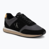Pánske topánky Calvin Klein HM0HM02212 Retro Runner Bans Leather Suede black/iron gate/amber gold Pánske topánky Calvin Klein HM0HM02212 Retro Runner Bans Leather Suede black/iron gate/amber gold