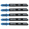 YATO Pílové listy na dekopírovaciu pílu pre kov T-záchyt 12TPI 75/1,0 mm HSS (5 ks) YATO Pílové listy na dekopírovaciu pílu pre kov T-záchyt 12TPI 75/1,0 mm HSS (5 ks)