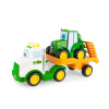 John deere kids JD Kids John Deere - Traktor Johnny s tahačem 37 cm John deere kids JD Kids John Deere - Traktor Johnny s tahačem 37 cm