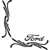 samolepka FORD 813, Vnútorné / na okno, 30 x 30 cm - pár (2 kusy) samolepka FORD 813, Vnútorné / na okno, 30 x 30 cm - pár (2 kusy)