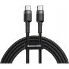 Baseus CATKLF-GG1 Cafule Kabel USB-C 60W 1m Gray/Black (Pošk. Balení) Baseus CATKLF-GG1 Cafule Kabel USB-C 60W 1m Gray/Black (Pošk. Balení)