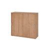 Skriňa s posuvnými dverami, na spisy/zakladače, 1200 x 400 x 1100 mm, orech/orech Skriňa s posuvnými dverami, na spisy/zakladače, 1200 x 400 x 1100 mm, orech/orech