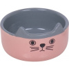 Nobby CAT FACE keramická miska pre mačky 13 x 4,5 cm / 0,16 l Nobby CAT FACE keramická miska pre mačky 13 x 4,5 cm / 0,16 l