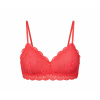 Tchibo - Čipková korzetová podprsenka - pre dámy - veľ. 36 - farba: červená Tchibo - Čipková korzetová podprsenka - pre dámy - veľ. 36 - farba: červená
