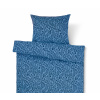 Tchibo - Posteľná bielizeň zo zimného džerseja - farba: modrá Tchibo - Posteľná bielizeň zo zimného džerseja - farba: modrá