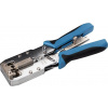 NETRACK 100-07 modular crimping tool RJ45 8p+6p+4p+AMP cat. 6 pressure control NETRACK 100-07 modular crimping tool RJ45 8p+6p+4p+AMP cat. 6 pressure control