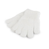 Detské pletené rukavice froté - biela Detské pletené rukavice froté - biela