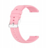 Gumový remienok na smart hodinky univerzálny ružový 18 mm Gumový remienok na smart hodinky univerzálny ružový 18 mm