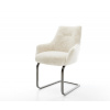 Jedálenská stolička Alja-Flex s opierkami plyšový manšester krémovo Jedálenská stolička Alja-Flex s opierkami plyšový manšester krémovo