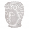 Autronic Budha - betónová hlava, svietnik, farba šedá SC1035 Autronic Budha - betónová hlava, svietnik, farba šedá SC1035