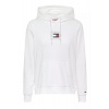 Tommy Jeans Tommy Hilfiger dámská mikina s výšivkou bílá Veľkosť: S Tommy Jeans Tommy Hilfiger dámská mikina s výšivkou bílá Veľkosť: S